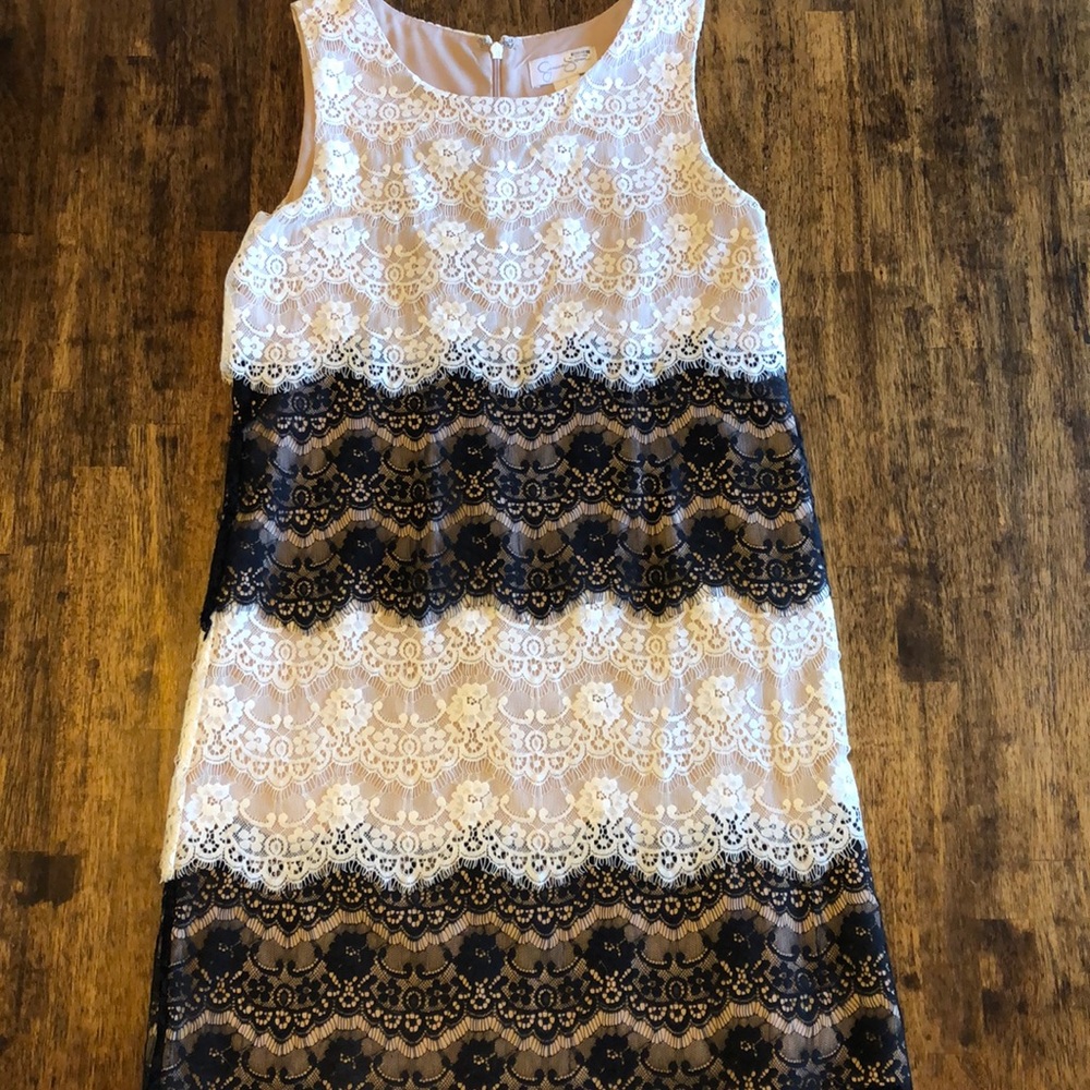 Jessica Simpson Lace Mini Dress